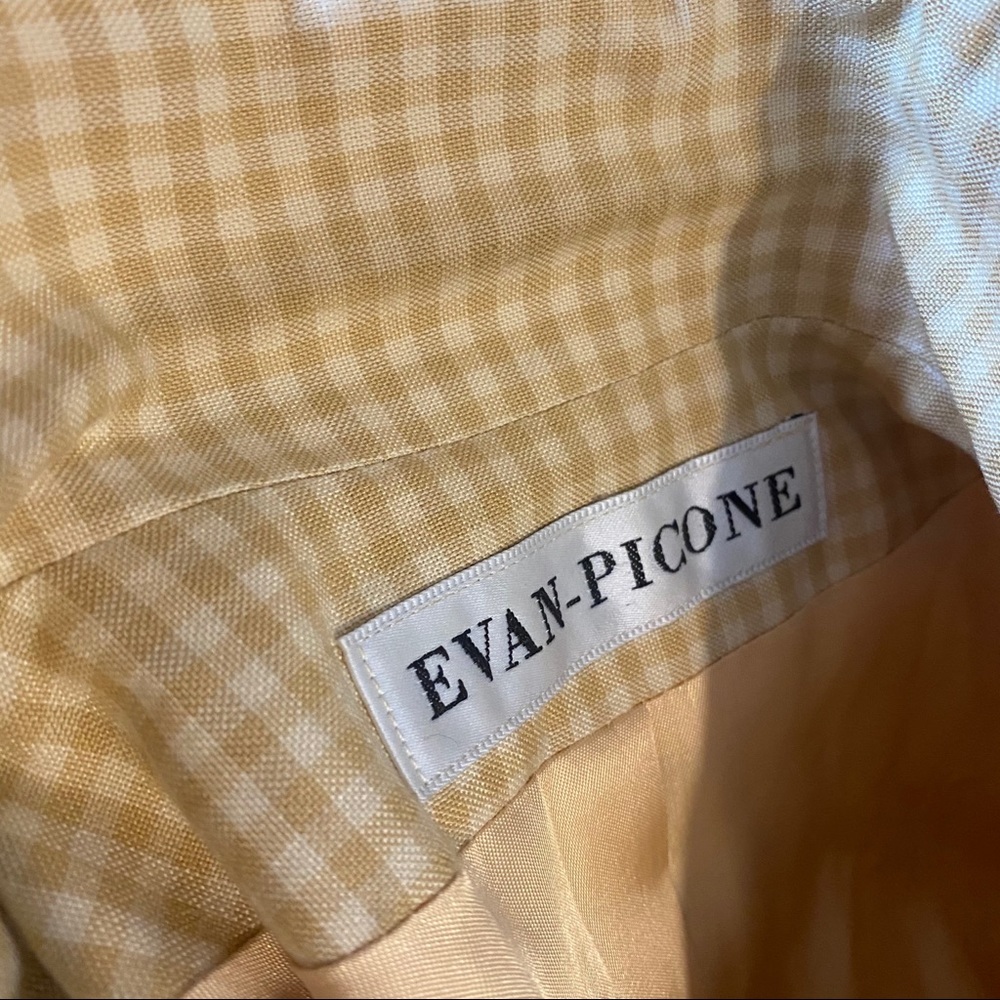 Vintage Evan Picone Check Double Breasted Blazer - Picture 12 of 13